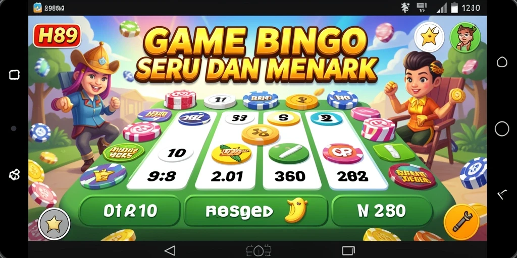 Tampilan gameplay H89 dengan suasana Bingo yang seru.