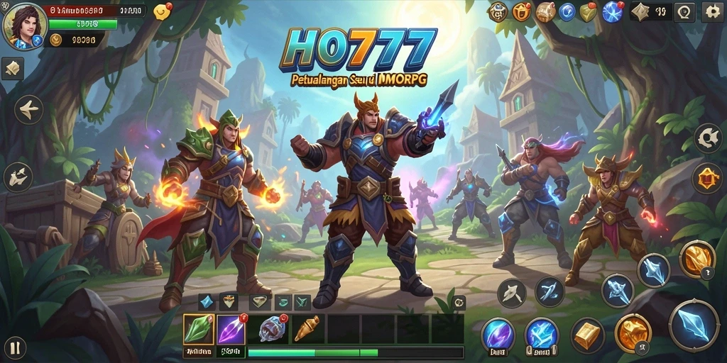 Gameplay menarik di dunia fantasi HO777.