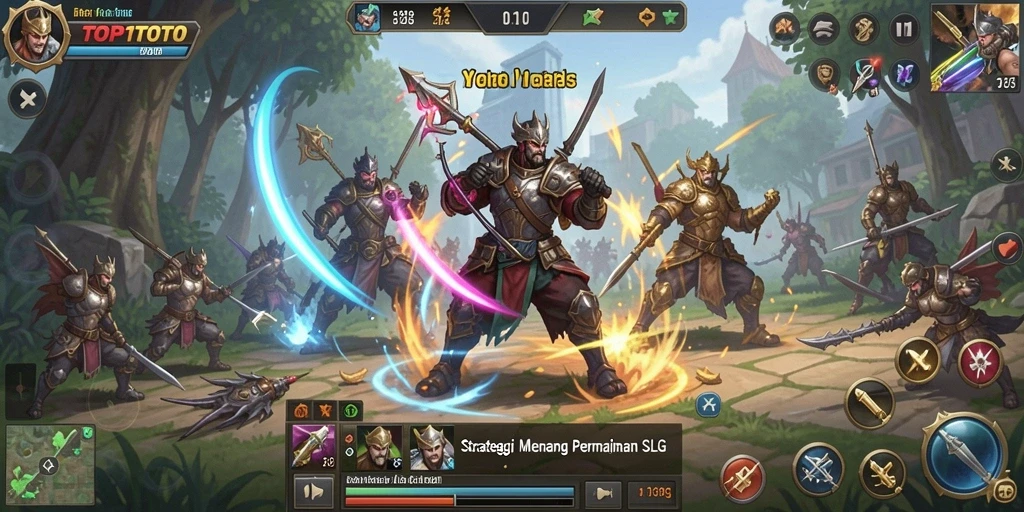 Tangkapan layar gameplay dari TOP1TOTO yang mendebarkan.
